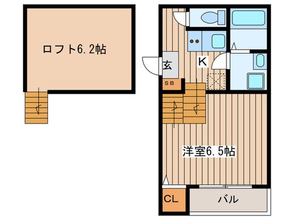 ラ・ポルトの物件間取画像